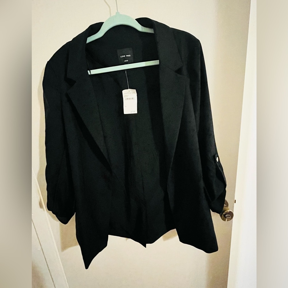 Black blazer